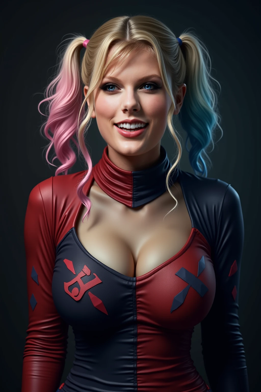 Pam Anderson as Harley Quinn