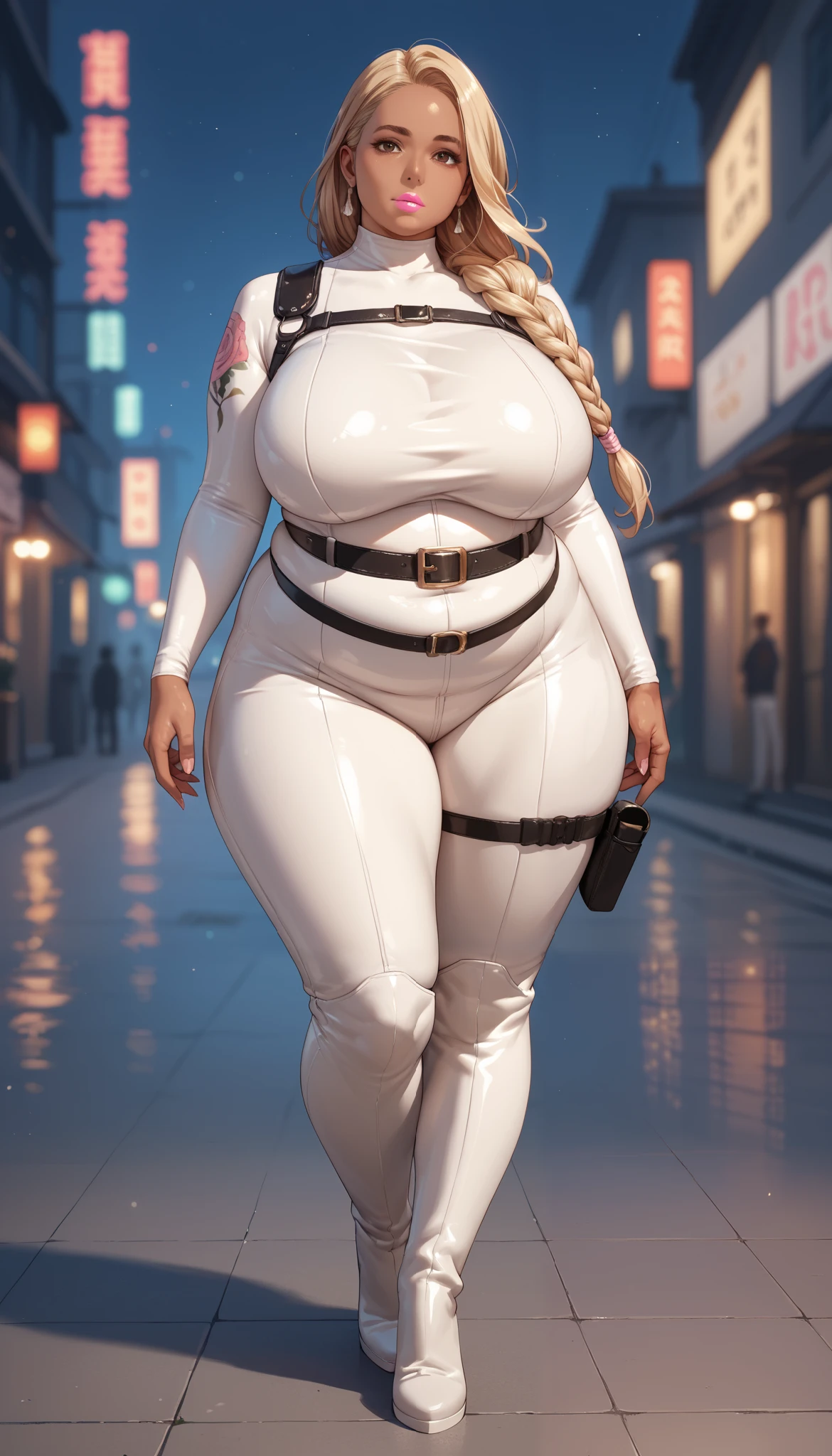 Female idol covered in raw concrete(Cute costumes)、Reluctant、full body Esbian