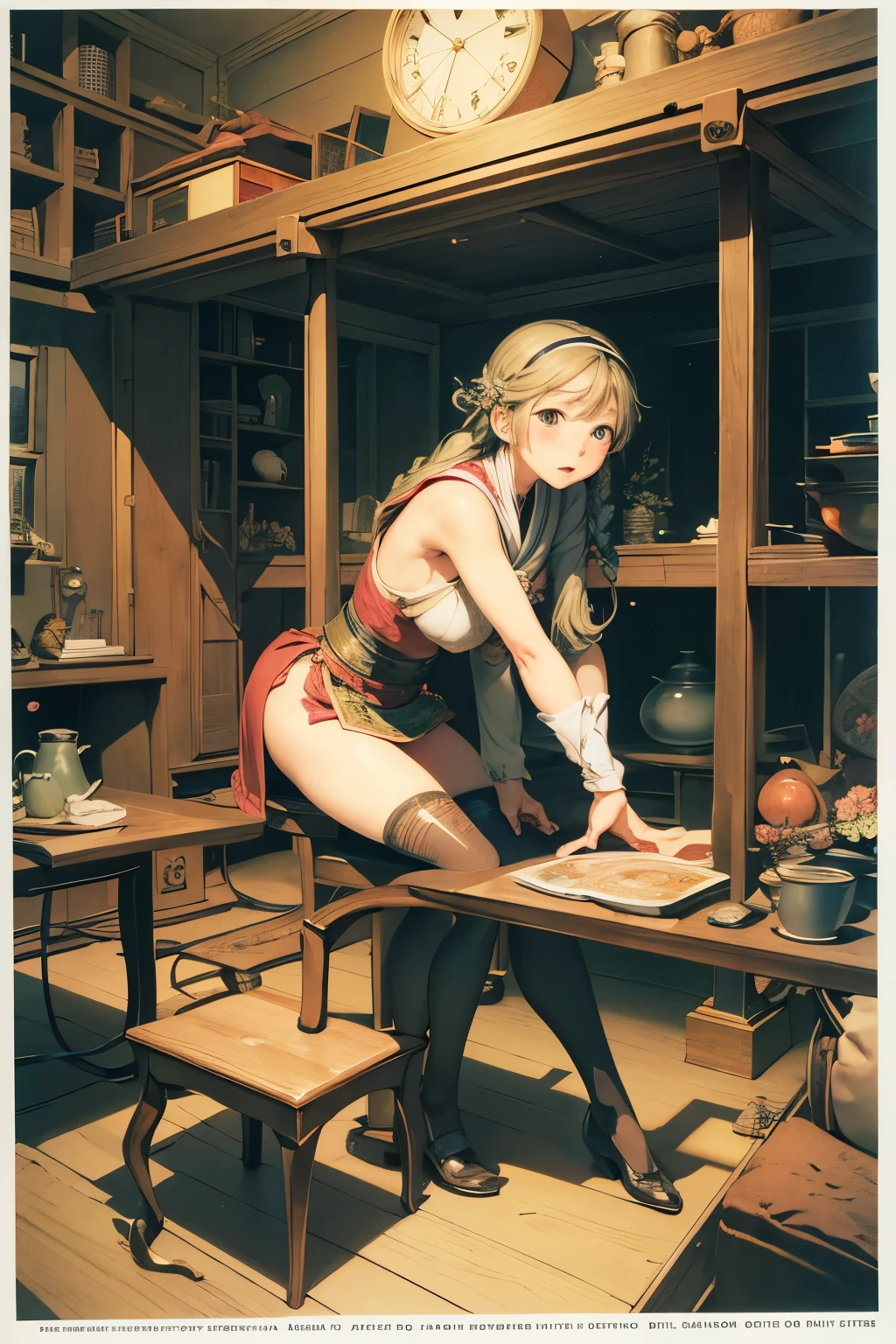 in 8K、top-quality、​masterpiece、ultra-detailliert、Ultra-high resolution、((1 persons))、poneyTail、a yellow hair、Braided hair、makeups、Home、sitting down on the floor、bare-legged , the legs are open。look at the camera , perfect hands, complete anatomy), nude , naked , M-shaped legs, women opening legs , spread legs , hands up , tied to a chair in a basement, restraint, bdsm, restrained legs, restrained arms, bound, bound to chair, rope, tied with ropes, beautiful body, beautiful face, tied to chair with ropes, restrained body, unable to move, bondage ropes,  tied up, machine bondage, fully restrained body, ropes everywhere, strictly tied, hardcore bondage ropes, machine bondage,glasses