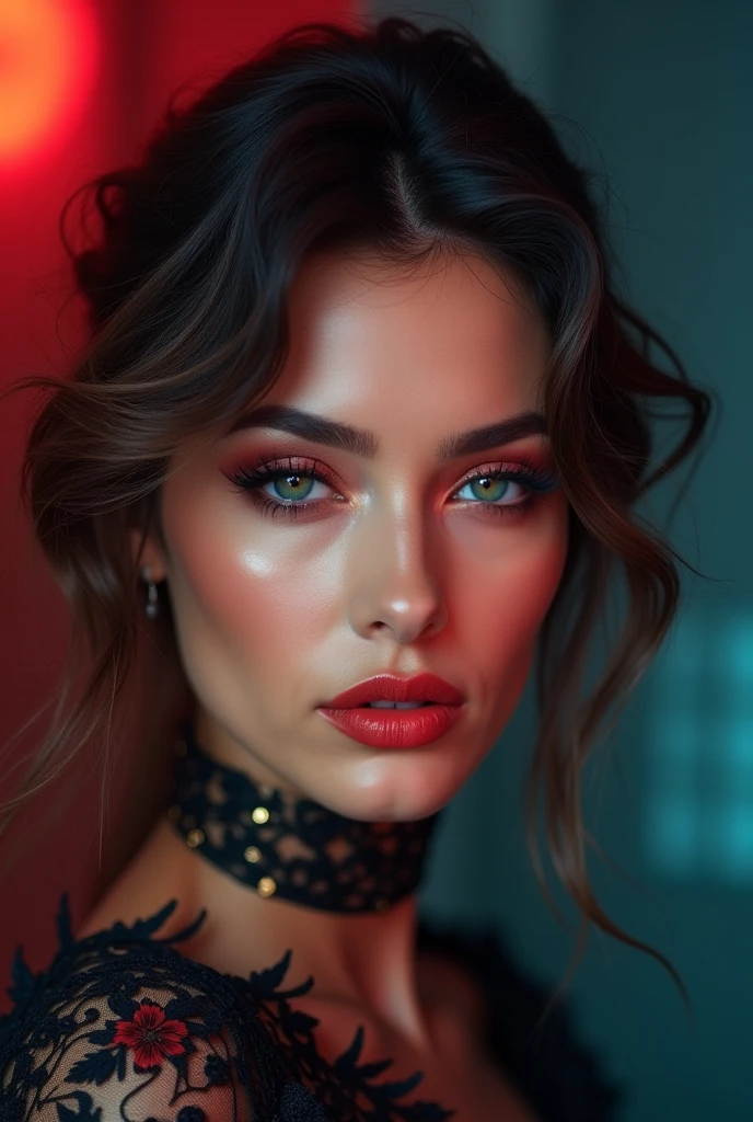 (Please open your mouth wide:1.9), (Semen-covered .:1.8), (Frightened expression:1.5), (A look of contempt:1.5), Luxury hotel interior, Browsing Caution, masterpiece, Highest quality, Accurate, 超High resolution, retina, Very detailed, Awards, High resolution, Anatomically correct, (Realistic:1.4), RAW Photos, (Soft Saturation:1.3), (Fair skin:1.2), 8k, 1 person, Mature adult woman, Beautiful evil, Evil and nasty sexy women, (Perfectly beautiful woman, A perfectly beautiful face, Perfectly beautiful eyes, perfectly beautiful nose, perfectly beautiful nose孔, perfectly beautiful lips), (Chestnut-colored hair tied on top of the head), (Compensate:1.3), (Eye Reflexes:1.3, Solid Circle Eye, Ring-shaped eyes, Sparkling eyes:1.2, Long eyelashes:0.7, Amber Eyes), (Crystal Earrings, Shiny gold necklace), (Captivating smile:1.4, Cruel smile:1.4), (dark red lips:1.3, Glossy Lips:1.5,Lip reflection:1.5),  (clavicle, Cleavage, Huge saggy breasts, Silk dress:1.5), (naked:1.3), Looking at the audience, POV, Bukkake cum all over her body 