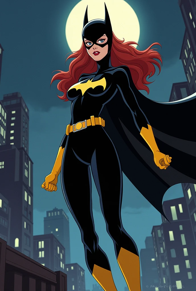 score_9, score_8_up, score_7_up, 1girl, batgirl, auburn hair, (dim light, shadows, dark, dark theme:1.25), black background, <lora:Rainbow Style SDXL_LoRA_Pony Diffusion V6 XL:0.6>, <lora:sinfully_stylish_SDKL:0.5>, <lora:Rembrandt Lighting Style:0.6>, <lora:- SDXL - vanta-black_contrast_V3.0:1>