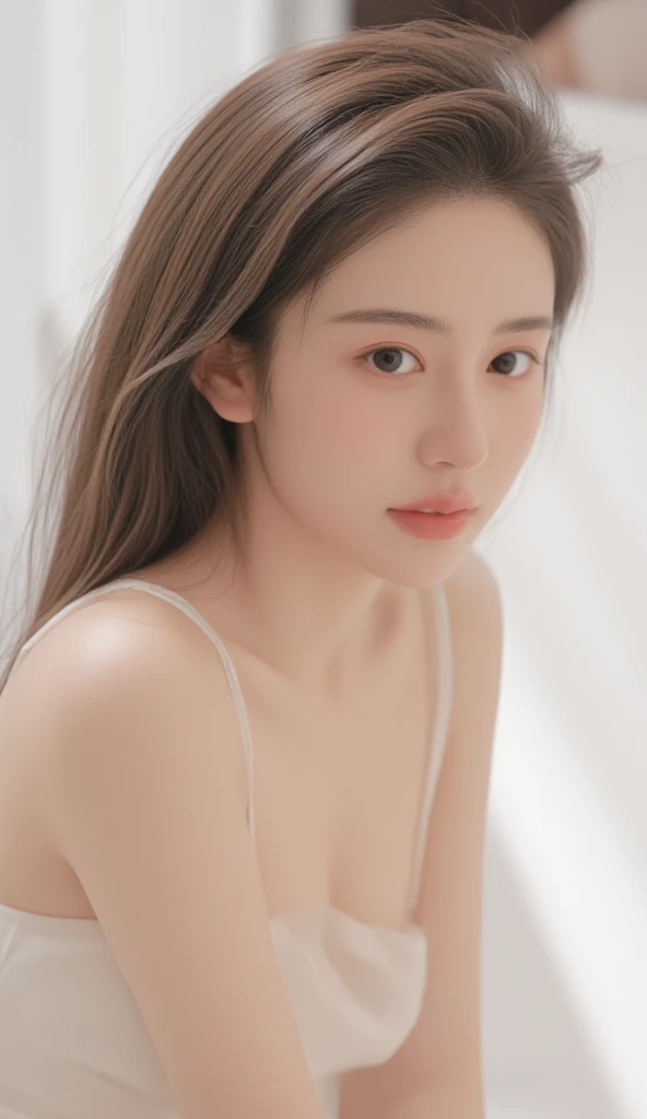 (Realistic), (Hyperrealism),Highest quality, masterpiece,Ultra-high resolution, (photoRealistic:1.4),One girl,(View your viewers) Torn, Dirty Skin, Messy Hair, Flowers, Upper Body, Expressionless,(((Completely naked))),(((nsfw)))
