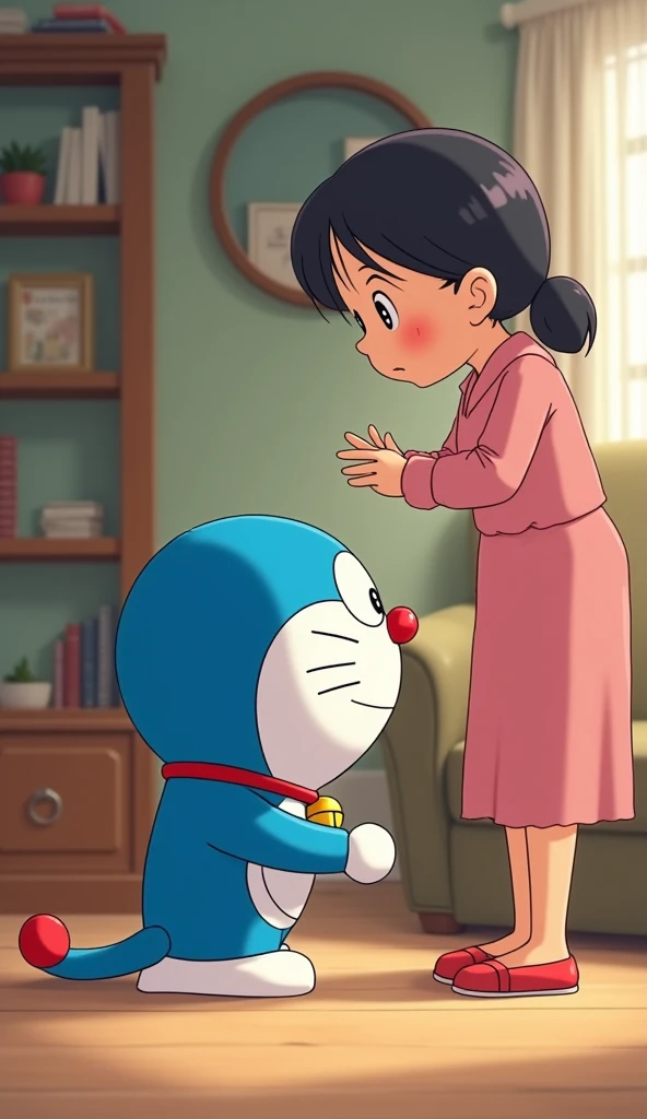 doraemon and nobita’s mother 