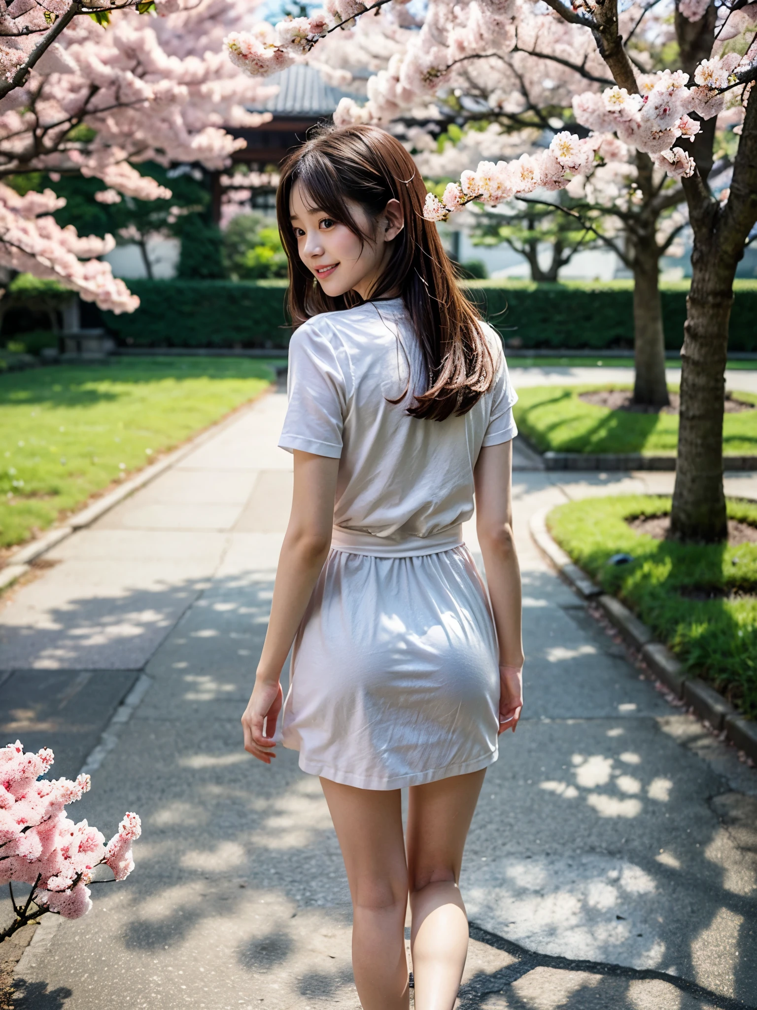 japanese beautiful woman,Ultra detailed skin,Ultra-fine,toView,Brown-eyed,drooing eyes,high detailing,(short-haired with bangs:1.2),(Photorealsitic:1.4),(Top image quality:2.0),(超A high resolution:1.0), (masterpiece:1.5),(pureerosface_v1:1.5),big eye,Dynamic lighting,the skin is wet,Bright pink and sparkling lipstick,White and beautiful skin,Pink dress,20yr old,posterior view,Squatting,turned around,s ass,sexypose,Beautiful body lines,clothes wet