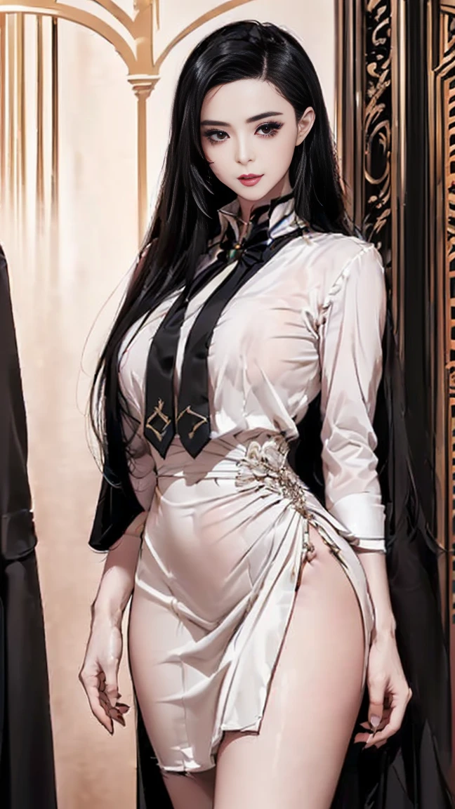 Beauty Waiter、Racy uniform、realisticlying、Cute、Colossal tits、1 persons、Fluffy