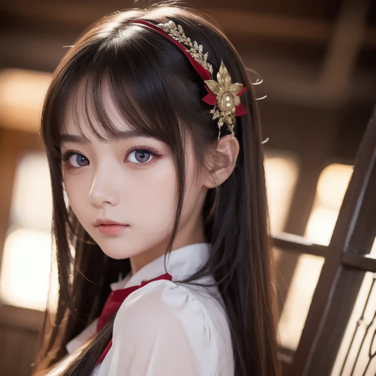 highest quality, masterpiece, High resolution, usia 1 girl, China dress, super beautiful face, very beautiful eyes, Super beautiful hair