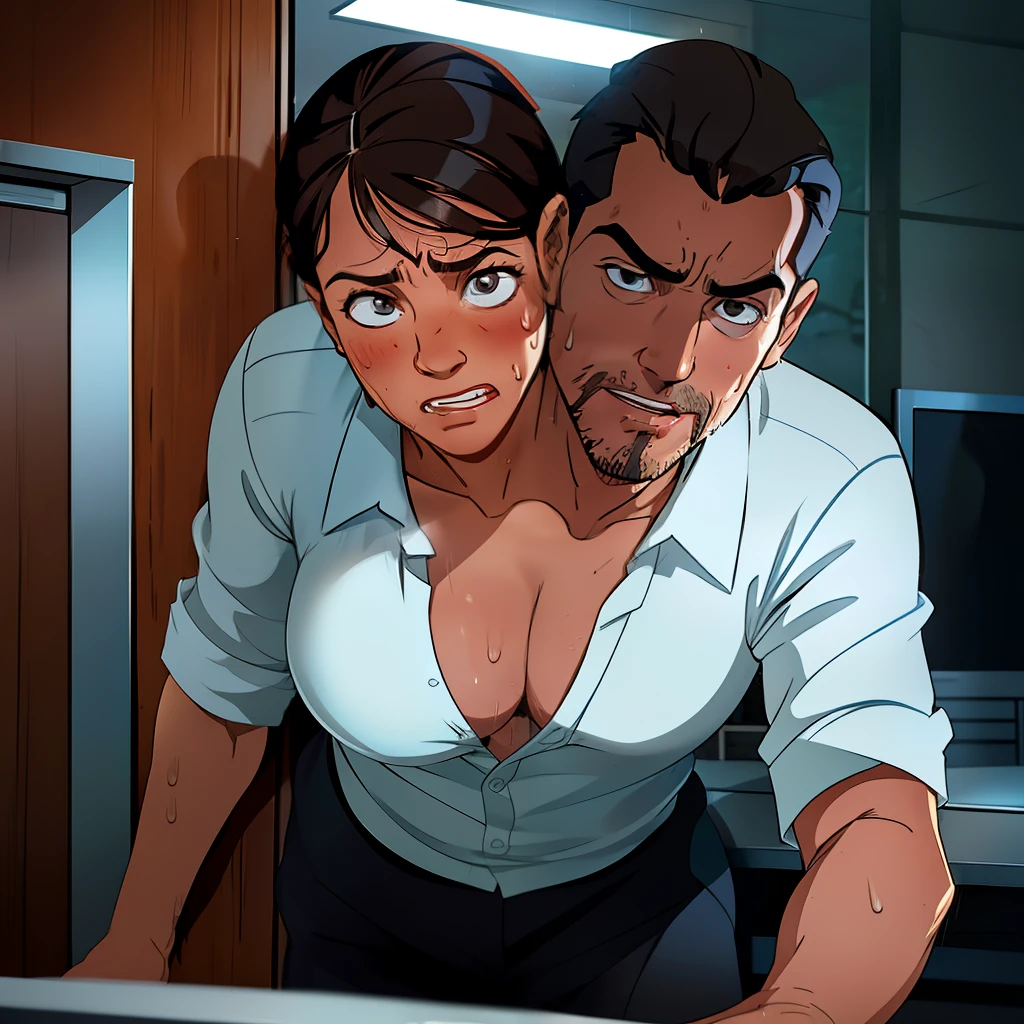 NSFW,
(School,classroom:1.6,rape,netorare,From the side,cowboy shot),
(couple:1.8),(couple:1.8),(my husband is a boy:1.6, 20-year-old:1.6),
(wife is An old hag:1.6,50 years old,aging:1.6,facial wrinkles:1.6,wrinkled face:1.6,There are wrinkles around the eyes:1.6,Has nasolabial folds:1.6),
(An old hag,look down:1.6,crawl on all fours:1.6,sex,rape:1.6,boy on the butt side:1.6,boy grabbing An old hag's waist and mount:1.6),
(jacket falls off:1.6,bra see through:1.6,My wife's skirt fell down:1.6,Panties slip off:1.6),
(Show your chest and hips:1.6),
,,,
(((masterpiece))),(((highest quality))),(((4K,8K))),(((Very detailed CG))),(((High resolution, very unpleasant))),
(((realistic illustration,realistic,depth))),(((1.5 intricate details))),((((super wide shot)))),
((((UE5 screenshot))),