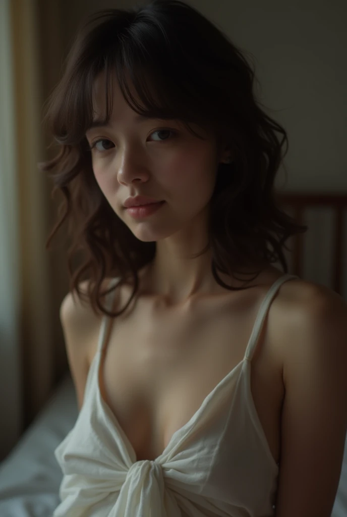 1 girl, mature woman, mistress, goddess,shorth hair ,((curly hair)), new