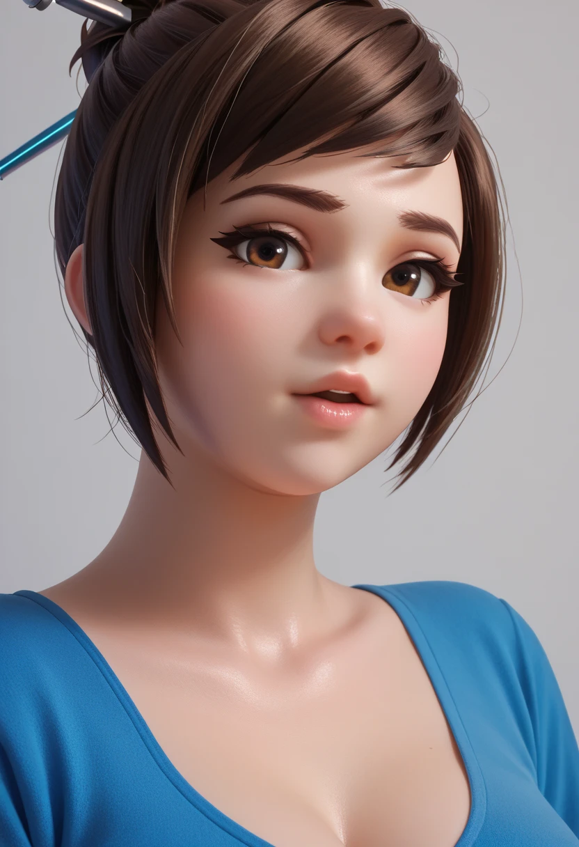 Masterpiece, 8k quality, extremely detailed,mei, Overwatch, detailed face, bedroom background