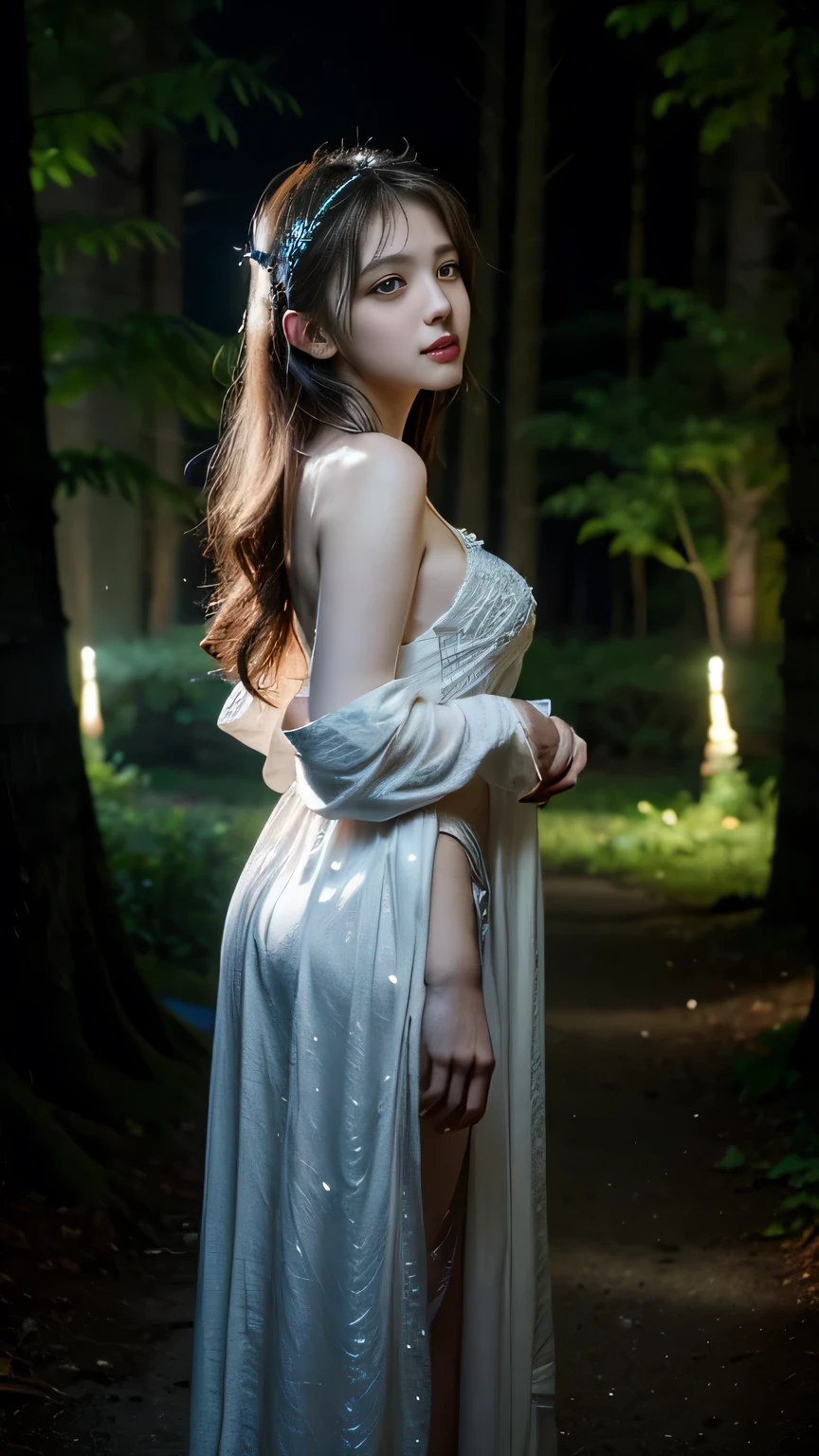 a beautiful young girl standing on the water, long flowing dress, ethereal, serene expression, sun glimmering on the water, detailed facial features, dramatic lighting, fantasy landscape, moody colors, cinematic, (best quality,4k,8k,highres,masterpiece:1.2),ultra-detailed,(realistic,photorealistic,photo-realistic:1.37),HDR,UHD,studio lighting,ultra-fine painting,sharp focus,physically-based rendering,extreme detail description,professional,vivid colors,bokeh