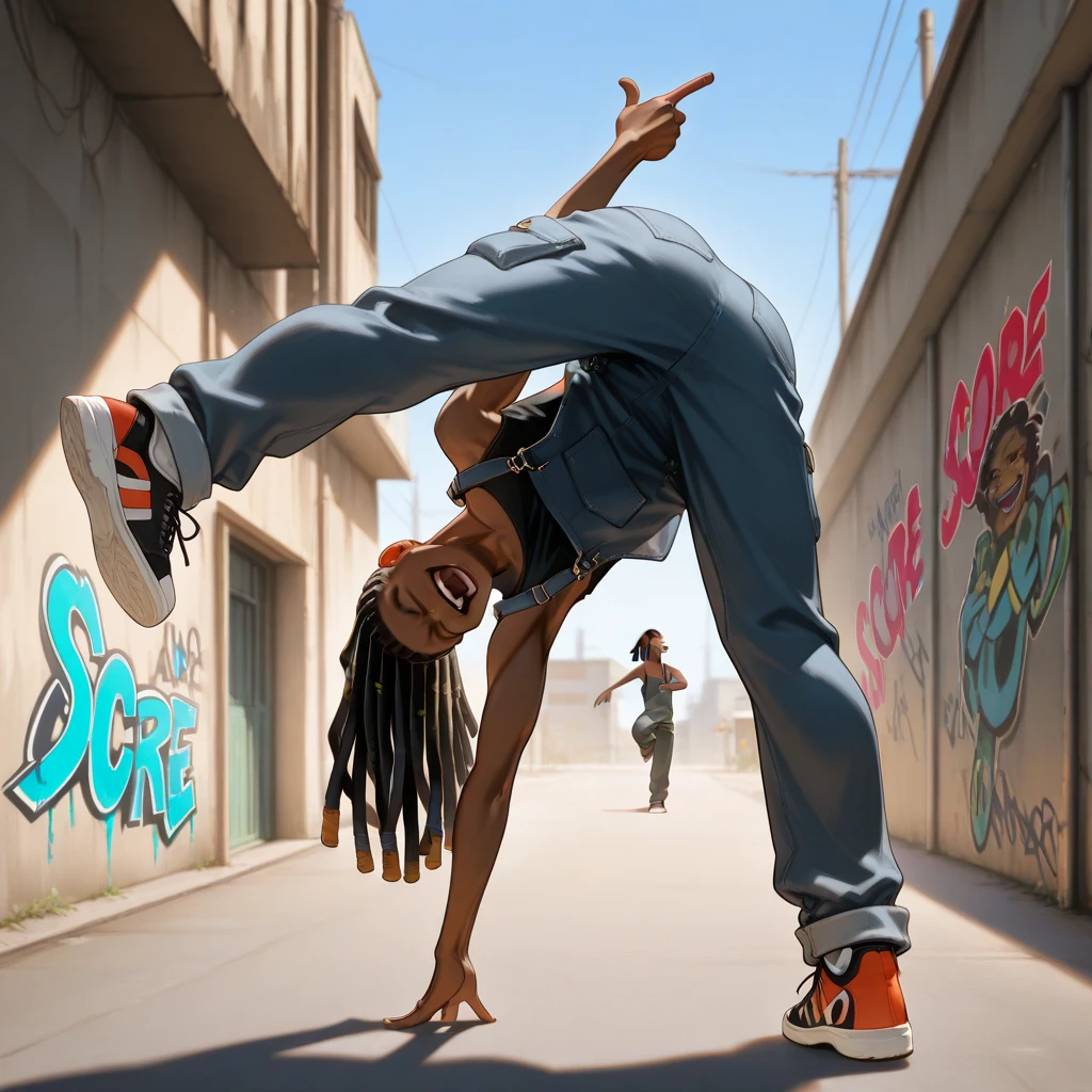 Snoopdogg breakdancing on the floor