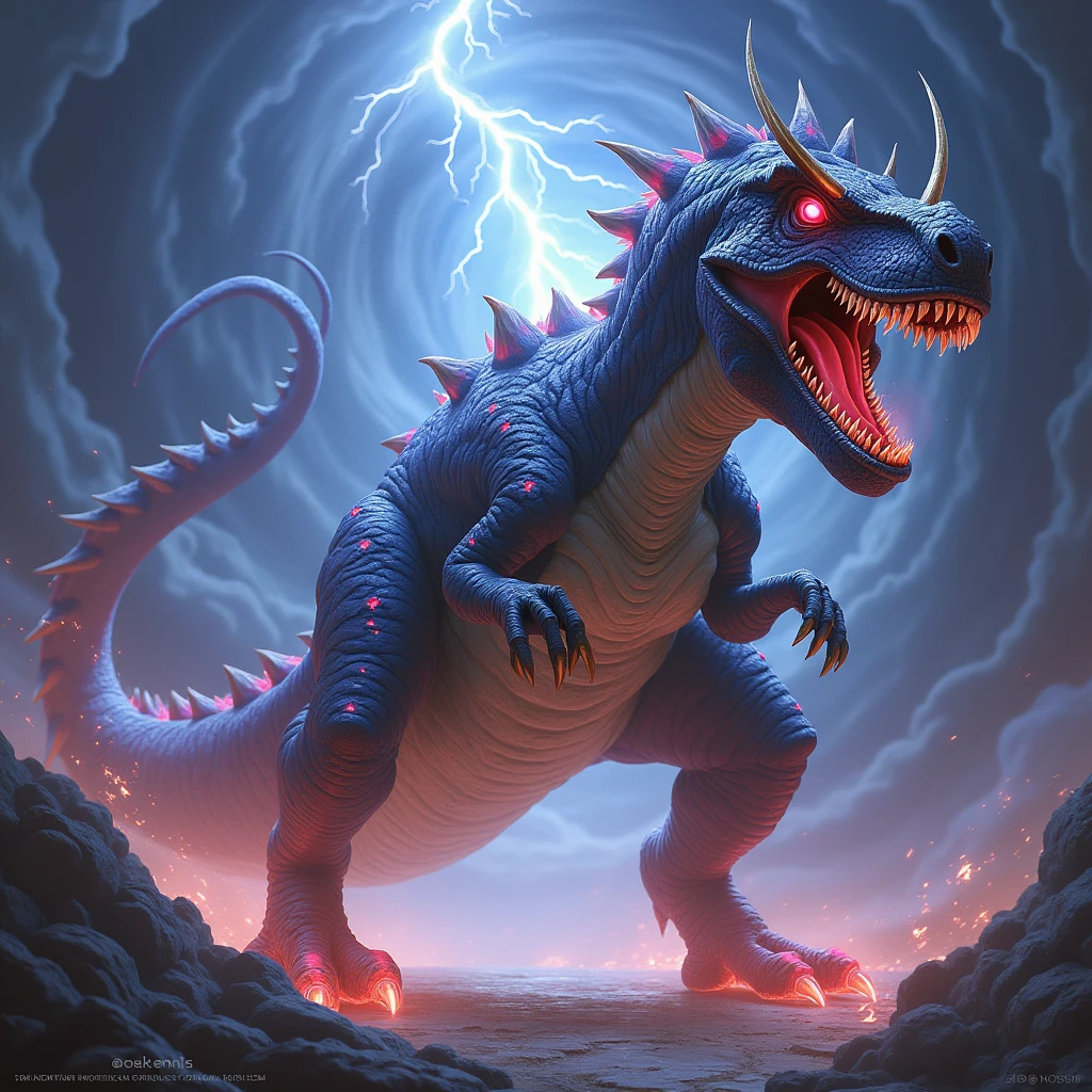 T-Rex dragon from Yu-Gi-Oh!