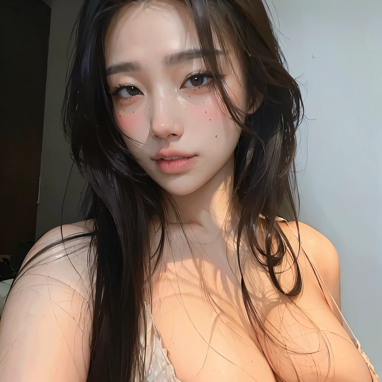 Girl on Bathup, (Pink nipple), Very cute and baby-like face, Power puff girl, Naked, Angry pose, Angry face, (((BROWN HAIR MALAY GIRL))), masutepiece, High quality, UHD 45K, Realistic face, Realistic skin feeling , A Japanese Lady, , , Very cute and baby-like face, (((SMALL BREAST))), ((VISIBLE CLEAVAGE)), (MATRIX WORLD), ((look In front at the camera and SADNESS)), (((CUTE GIRL))), ((RED LIPS)), ((NAKED)), ((CHUBBY)), ((SOAK IN BATH)). Girl Bathe in Bathup