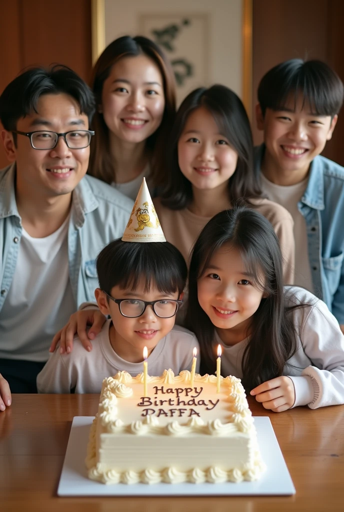 There is a group of people posing for a photo with a cake, celebrating a birthday, 6 years old, holding a birthday cake, happy birthday, photo taken on 2 0 2 0, profile picture, at a birthday party, birthday party, eating cakes, birthday cake on the floor
