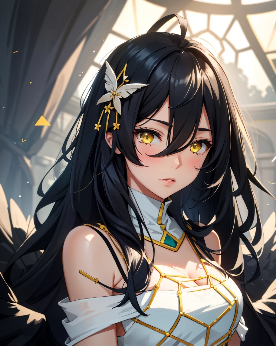 um close de um celular com a foto de uma mulher, Anime do Pinterest, De Arknights, morto, grimoire page, Mais bem avaliados no pixiv, trends on pixiv, pixiv daily ranking, popular on pixiv, patreon content, Incitar, portrait knights of the zodiac girl, discord pfp, Incitar young woman, das s da linha de frente, procriar