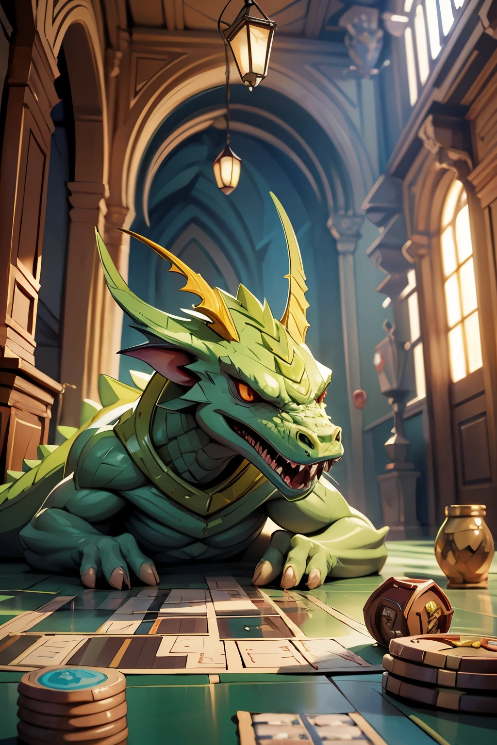 Dragon from the RPG board game 