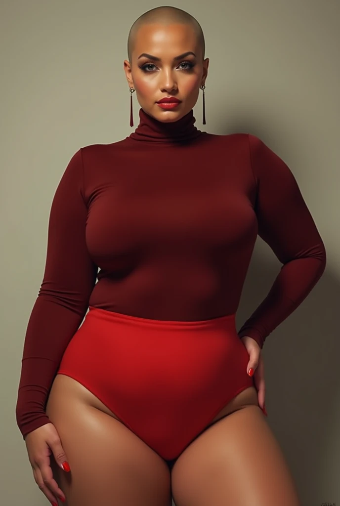 Khloé Kardashian, athletic curvy milf body show, sexy off shoulder satin red dress, thigh high boots, thighs show, posing in cannes, hourglass figure, big breasts, 90% breasts popping out, massive cleavage show, nipple slip, fit, seductive face, look at a camera and smile, wet ponytail hair, erotic adult face, 40 yo, soft volumetric lights, intricate details, (ArtStation:1.2)