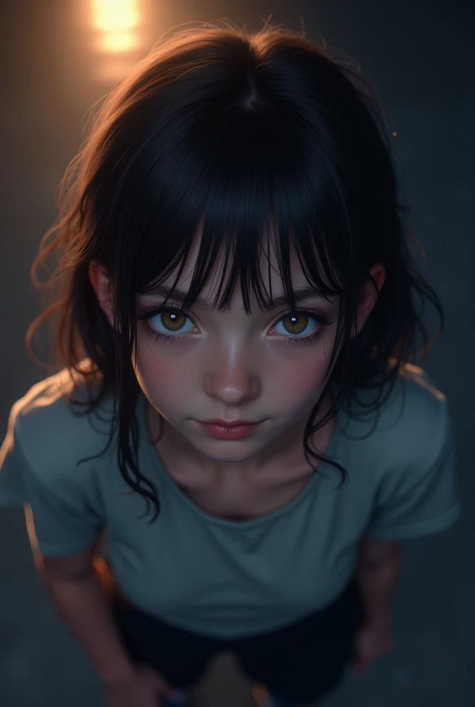 1 girl, , Looking at viewer, From Above - SeaArt AI