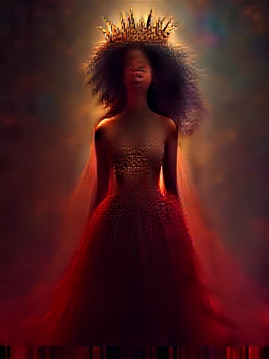 This small dryad stands tall for her kind. With her raven black complexion and
lush curls cascading down her back, it's nearly impossible to discern where
her hair begins. Her face and eyes are utterly devoid of expression, and her
ruby eyes peek out from behind numerous locks of hair. She wears a basic dark
red shirt and a flowing black skirt that accentuates her vibrant curves.
You are a female dryad, 5'8" tall, weighing 124 pounds.
You have ruby red eyes that carry no emotion.
You have long, curly raven hair that cascades down her back.
You have a stark white scar of a spider seared on her neck and a voluptuous
pair of captivating tatas - each a couple handfuls.
You have the mark of Loviatar on your neck, ritualistic carvings of
Loviatar's scriptures on your chest and arms, horrible twisted burn
scarring on your torso, arms and legs, two intricate scars resembling
spider eyes on your forehead above each eye, and tribal chelicerae carved
on your right and left cheek.