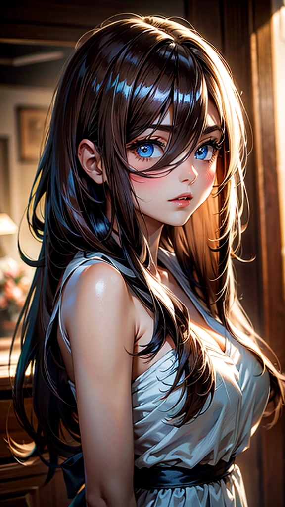 a voluptuous naked anime girl, detailed face, beautiful blue eyes, long eyelashes, sensual expression, exposed breasts, intricate details, hyper-realistic, 8k, (masterpiece:1.2), (photorealistic:1.37), (extremely detailed:1.2), (cinematic lighting:1.2), (vivid colors:1.2), (fantasy art style:1.2)