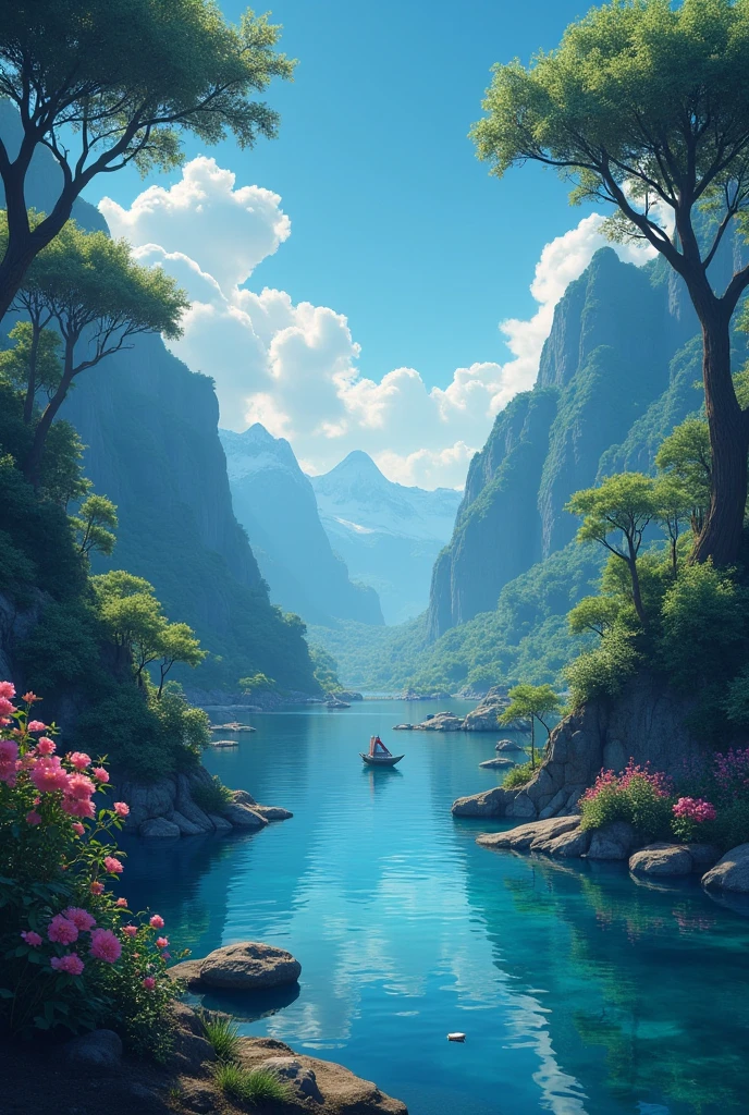 Animation scenery videos are a captivating way to bring landscapes to ...