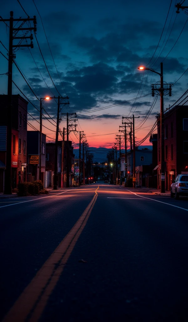 8k, masterpiece,  silhouette illustration,  panorama,  Compton's unpopular back alley , South Los Angeles cityscape , night,  perfect writing,  The colors are warm and inviting, No_humans, No_Cars, 