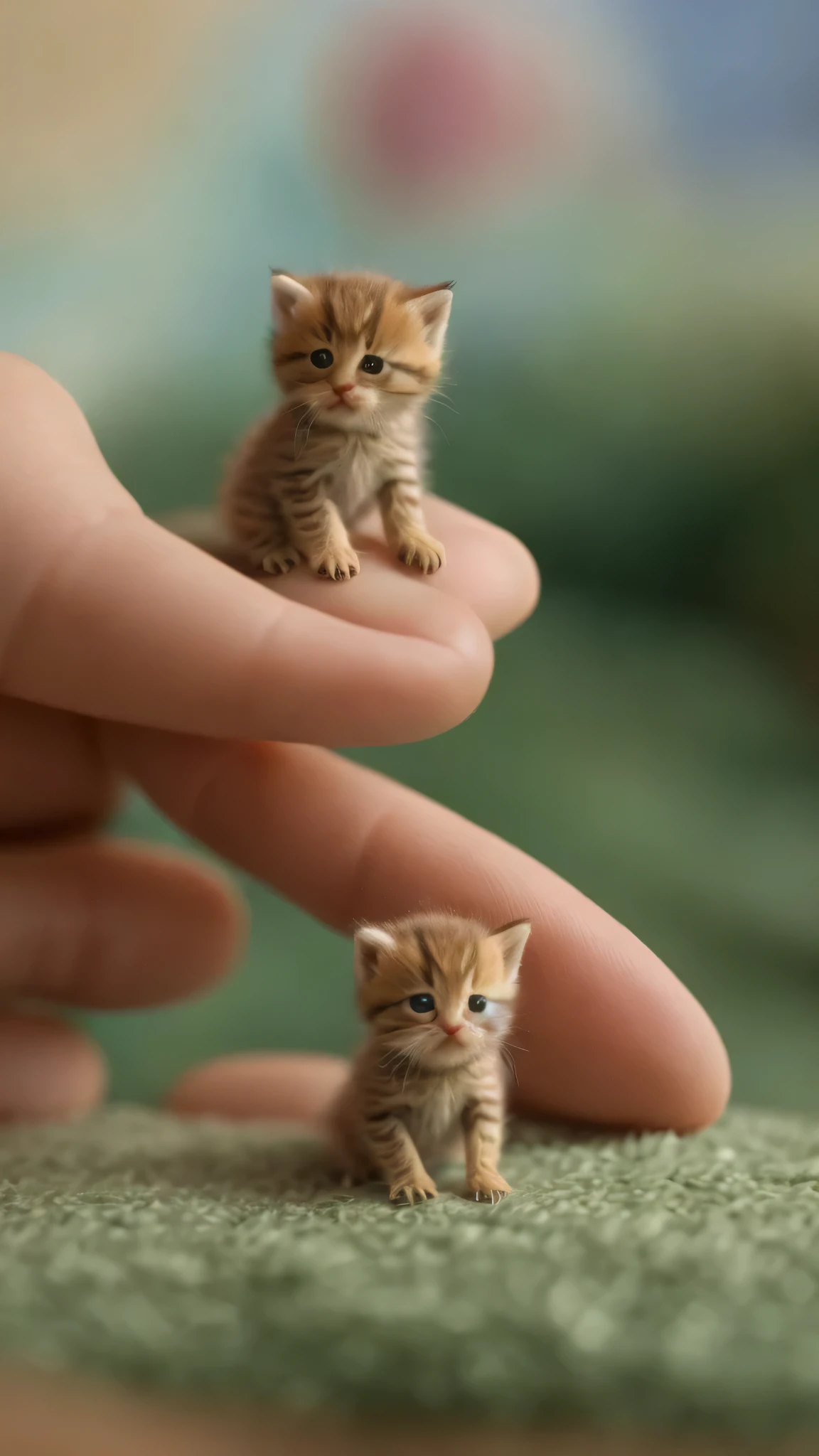cat, masterpiece , top quality, Extremadamente detallado , extreme closeup of a woman in the background , Fine fur and eyes, 8k, realistic, Awards, Director of Photography