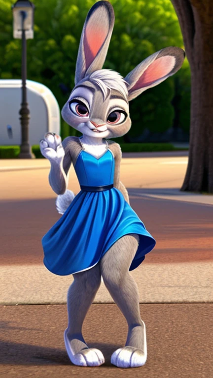 Furry art bunny
((White Bunny )), ((leg long)), ((perfect body)), ((Dress angel)), ((eye blue cute)), ((white hair long)), 
((Animation realistics)), ((characters judy hopps)),