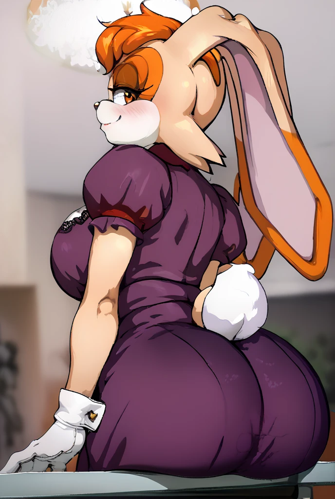 explicit content, high quality, female, solo, shaymin:1.1, (black bikini), thick thighs, green eyes, wide hips, huge ass, huge breasts, living inflatable, inflation valves, standing, ass facing viewer, blushing, strained bikini, in public