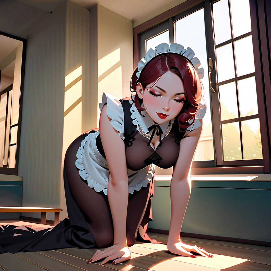 Highest Resolution,8K quality,A beautiful girl in a nurse leotard crying,High leg,Knee-high stockings,garter belt,Dripping saliva,Tears,sweat profusely,hospital,front,whole body,Drink,darkroom,Bedroom,