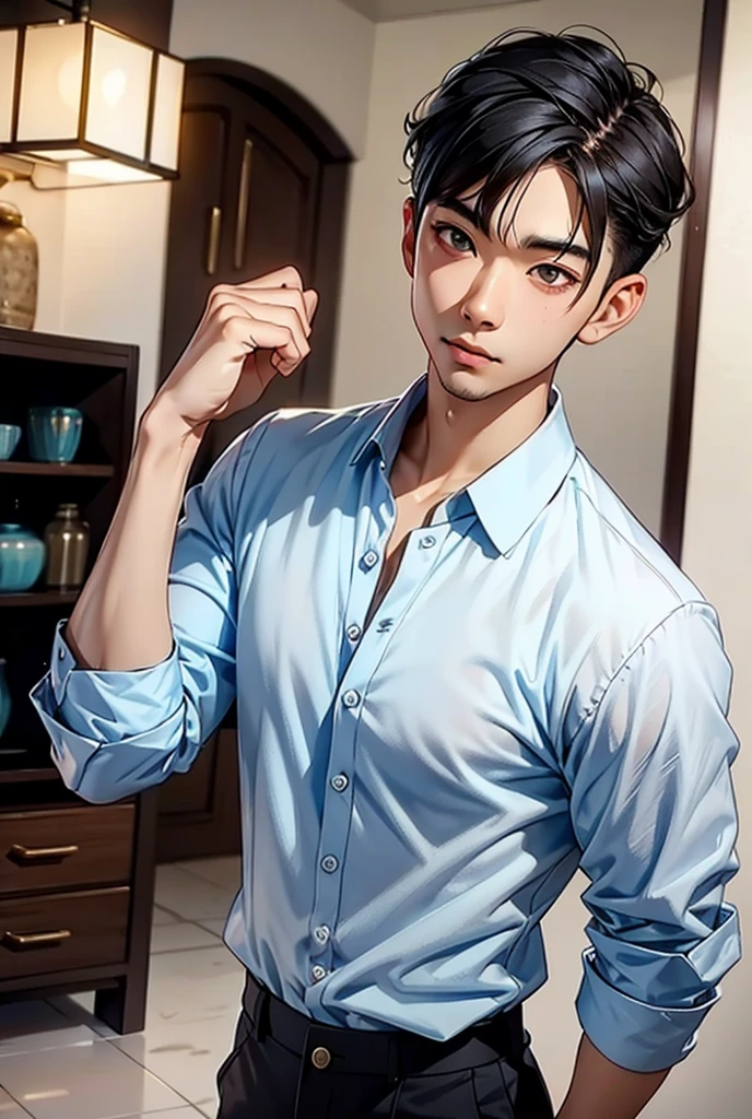 Asian Men In Shirts