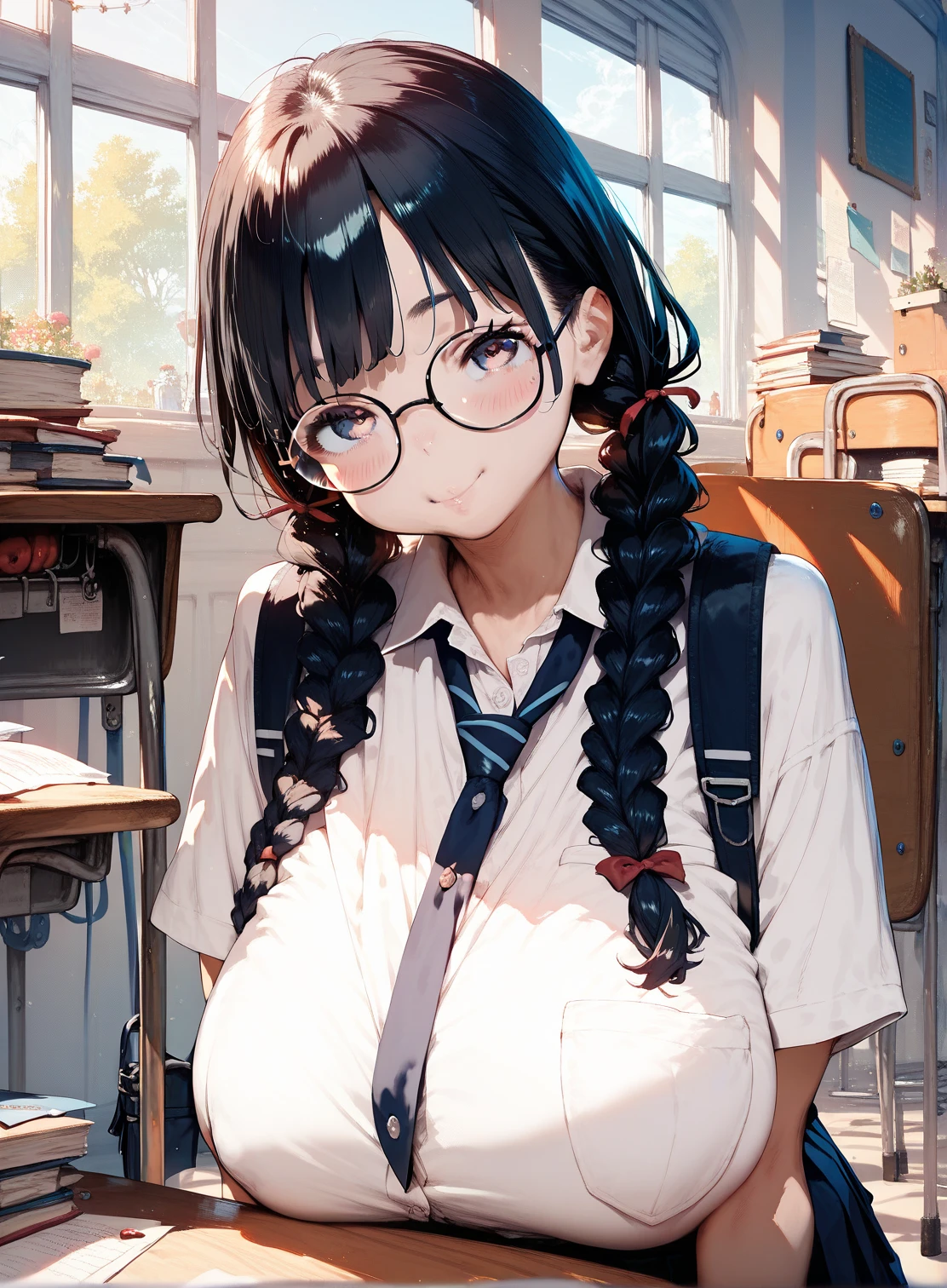 White long shirt