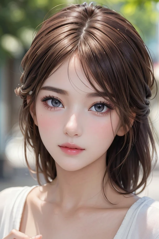 (masterpiece:1.3), ( top quality:1.4), 
( 1 girl ),   beautiful faces, (  realistic face), 
  beautiful hairstyles:1.8,
 Real Eyes,  Beautiful fine eyes , 
(real skin),   Beautiful skin , 
( casual fashion :1.4), 
  absurd,   charming, 
  超 high definition,   high definition, 
Golden Ratio,    perfect anatomy :1.4