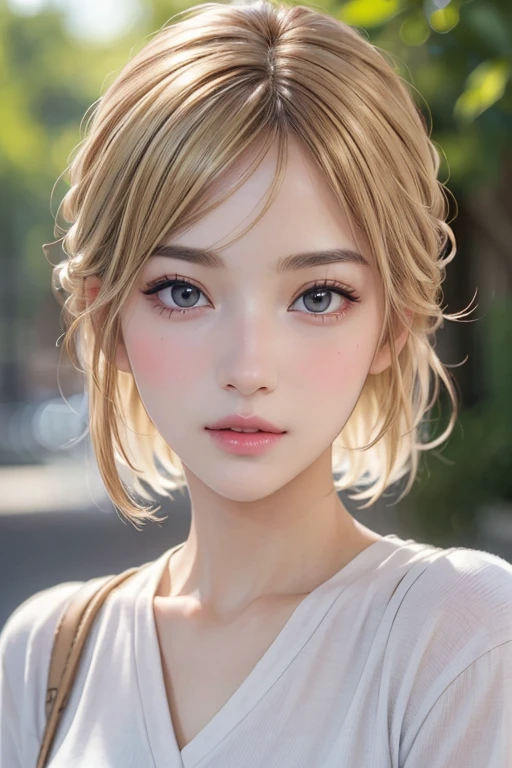 (masterpiece:1.3), ( top quality:1.4), 
( 1 girl ),   beautiful faces, (  realistic face), 
  beautiful hairstyles:1.8,
 Real Eyes,  Beautiful fine eyes , 
(real skin),   Beautiful skin , 
( casual fashion :1.4), 
  absurd,   charming, 
  超 high definition,   high definition, 
Golden Ratio,    perfect anatomy :1.4