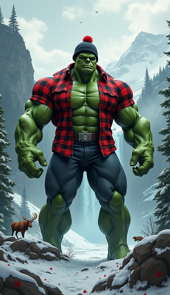 Hulk's son with Snow White