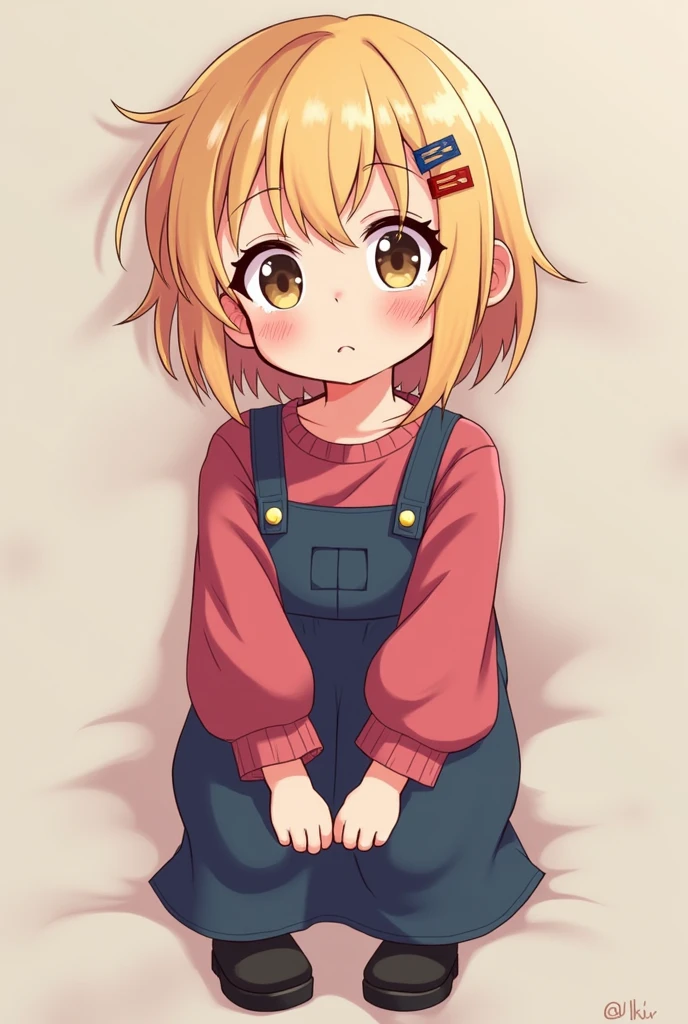 1,(1boy:1.5),9-year-old:1.5,teenager,femboy,Libido boy,Female physiognomy,((apprentice wizard)),

little boy,(((little boy,boy,kid,kid only,,1boy,male gender))),

(orange hair:1.5,curly orange hair:1.5,(short orange hair:1.5)),(((blue_eyes:1.3))),intricate eyes,beautiful detailed eyes,symmetrical eyes,big eyes:1.5,child's chest,((kid body,a little chubby,good anatomy,accurate body proportions,detailed shota body for young boy:1.3,))),

happy,(nsfw),cute,

((navy blue tunic)),((navy blue panties), ((blue striped stockings:1.5)),((revealing clothing:1.5,show skin:1.5)),(tiny bulge on panties),(((slave collar,Long chain leash connected to her collar,shackles))),(((torn clothes:1.1,intricate outfit,intricate clothes))),

(dynamic pose:1.0),embarrassed,(centered,scale to fit dimensions,Rule of thirds),(cowboy shot),

inside,indoor,((subsurface,labyrinth,dungeon,dark dungeons,stone walls, deep empty caves,ancient glowing crystals,elaborate underground structure,columnar crystal formations,subterranean fantasy,illuminated pathways leading deeper,hidden door veiled in shadows)),scenery:1.25,((intricate scenery)),

(Glossy glowing ornaments),highres,sharp focus,(ultra detailed,extremely detailed),(photorealistic artwork:1.37),(extremely detailed CG unity 8k wallpaper),(((vibrant colors,vibrant theme))),(intricate),(masterpiece),(best quality),artistic photography,(photography taken by sldr),(intricate background),perfect rendered face,perfect face details,realistic face,photo realistic,((intricate detail)),(((realism))),
