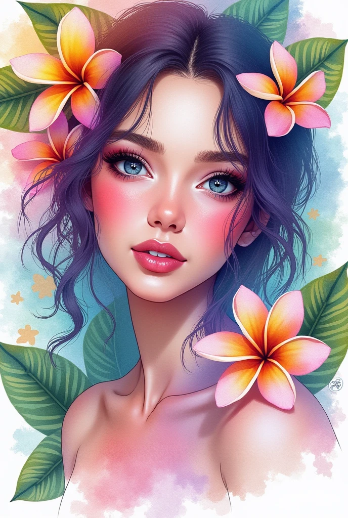 The rich world of others, social reception, Expensive jewelry, luxury, boho chic, Bohemian style, Versace style, Pink, a beautiful smiling girl with a large round elastic bust sits on a huge magnolia flower, Flow art by Malevich + some liquid acrylic, hyperrealism, Ultra detailed face, Bohemian atmosphere, soft light, stylish bow, aerial, transparent, men's magazine photography, octane number, clearance, 128K coherent; Ultra Focus; Ultra Detail; Bimbo, очень Bimbo, 35 years, unreal beauty
