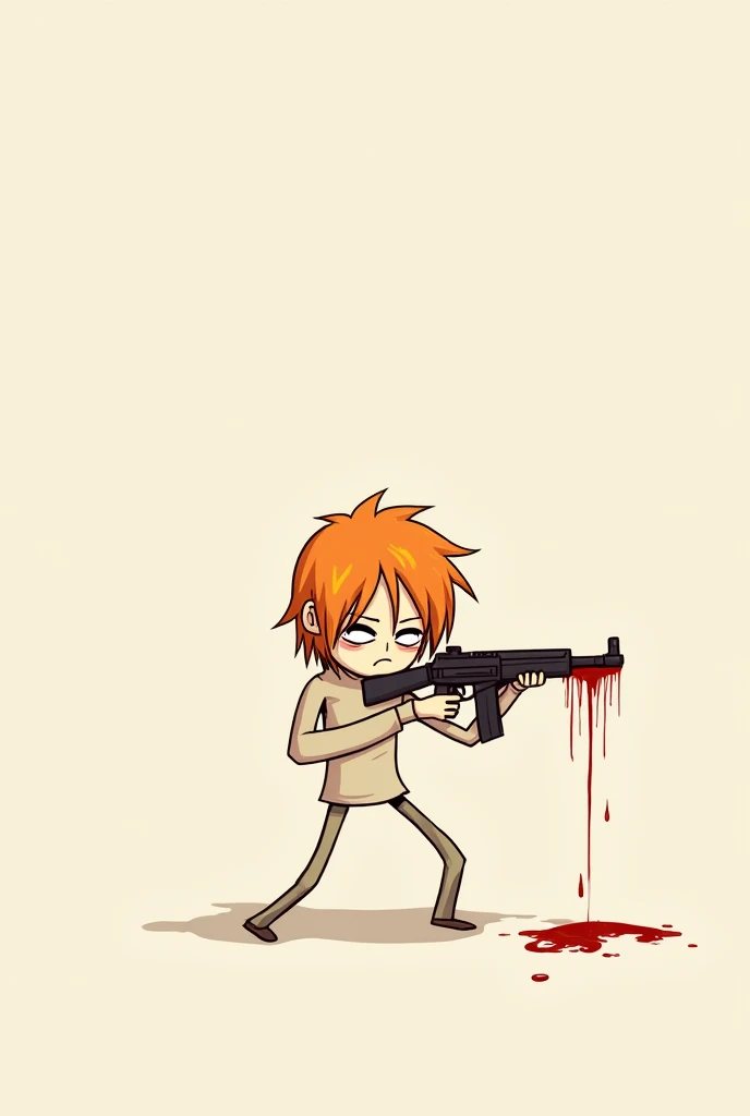 Child kid girl blond, red eyes, cross necklace, loli, angry, toon. cartoon, face covered in blood
