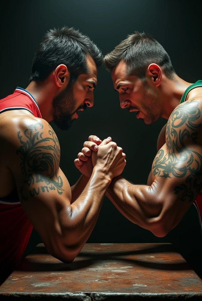 An arm wrestling between Brazil and the United States