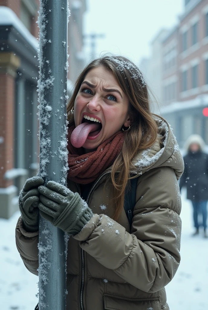 (beautiful screaming nude freckled woman), (eyes open), (terrified expression), (((frightened expression))), (((startled expression))), (((crying))), (((shouting))), (marble face), (face made of marble), (face turning into marble), (head made of marble), (ASFR), (turning into marble), (becoming marble), (lying buried in the snow in a blizzard), ((((half made of marble, half made of flesh)))), side profile
