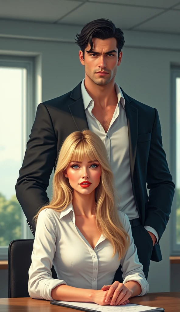 A man and a woman are having sex