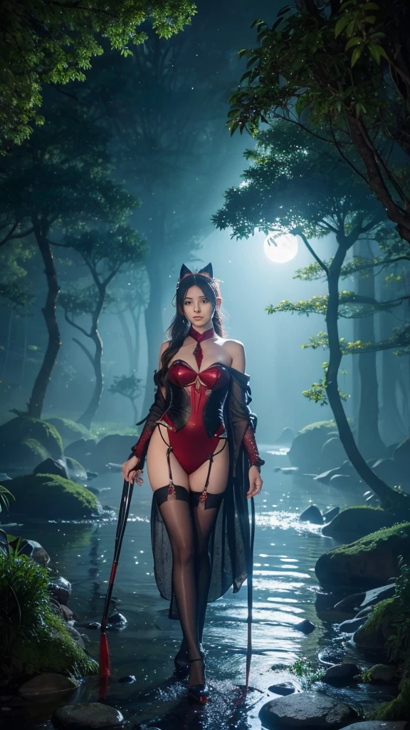 shinano role play costume, role play, High Leg Raise, High heel, transparent, Fox Tail, Multi-tail, Deep in Wonderland,Moonlight falls like water,Foggy Room,The heroine's figure is vaguely visible,Like a fairy in a painting,Slender sexy legs,Beautiful big breasts而又带着一丝mystery的色彩。Her face is beautiful and delicate,Like a finely carved jade,Showing extraordinary beauty。The eyebrows are so pretty,Eyebrows grow to the temples,The waves in my eyes are like twinkling stars,Show the light of perseverance and wisdom。The bridge of the nose is straight,Cherry lip color,The slightly upturned corners of the mouth reveal confidence and calmness。Her face is chiseled,Skin like jade,Reveal healthy glow,Not like a fairy'Not worldly。Her makeup is light and delicate,No excessive embellishment,But it is enough to show her temperament and charm。Light foundation highlights the translucence of the skin,A light eyebrow pencil outlines her perfect eyebrow shape,Eye makeup is eye shadow and eyeliner,Make her eyes brighter、Energetic。嘴唇涂上grace的口红,Add a touch of charm and sophistication。她的衣服grace别致,Wear white to win the snow,Clothes fluttering,As if the wind will blow it up at any time,Drifting away。Beautiful embroidery patterns on clothes,既不失grace,She also showed her extraordinary ball skills。A wide belt around the waist,There is a crystal clear jade pendant hanging on it.,Swaying with her movements。Her hair was tied back casually.,Secure with a jade hairpin,A few strands of hair fluttering gently in the wind,Add a touch of softness。Her figure looms in the fairyland,宛如一道Beautiful big breasts的风景线,Attracted everyone's concern。She seems like an elf in fairyland,Beautiful big breasts、grace、mystery、Full of power。