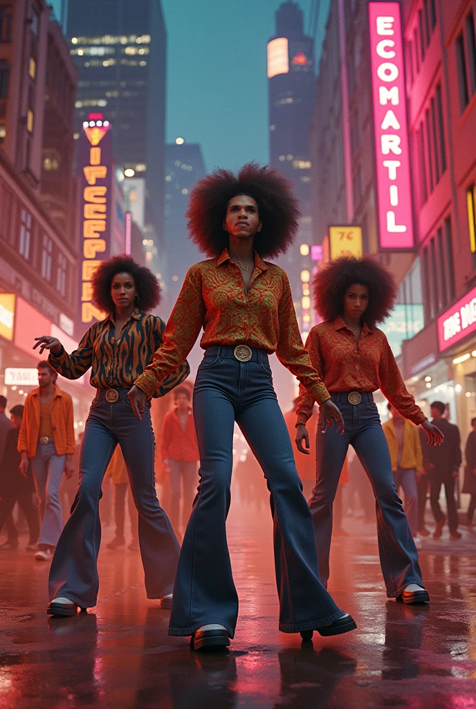 Transform into an image of the 70s, Soul, funk, - SeaArt AI