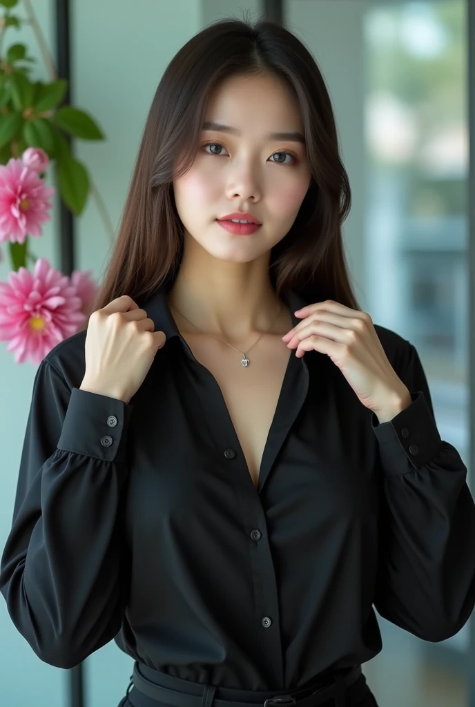 (Muslim girl),(8K, rich detail, crisp detail, sharp image, RAW photo, highest quality, High resolution:1.1,full body photograph), (hyperrealistic:1.4),(realistic, photorealistic:1.3), soft light,realistic face,realistic body,realistic skin,disorganized,masterpiece,(cute:1.8), (((165cm height, 17 years old, high school student in indonesian school uniform))), (((baby face, round face))), ((natural big breast,small areola,small nipples)), ((smooth straight hair, (dark hair)), hair),fine black eyes,innocent eyes,droopy eyes,Watery eye,open lips,blush,good style,colorful lights,film Grain,professional lighting,photon mapping,Physically based rendering, fully naked,visible nipples,((on a couch, showing her nipples, showing her genital, spreading legs to viewer, long black abaya hijab))
