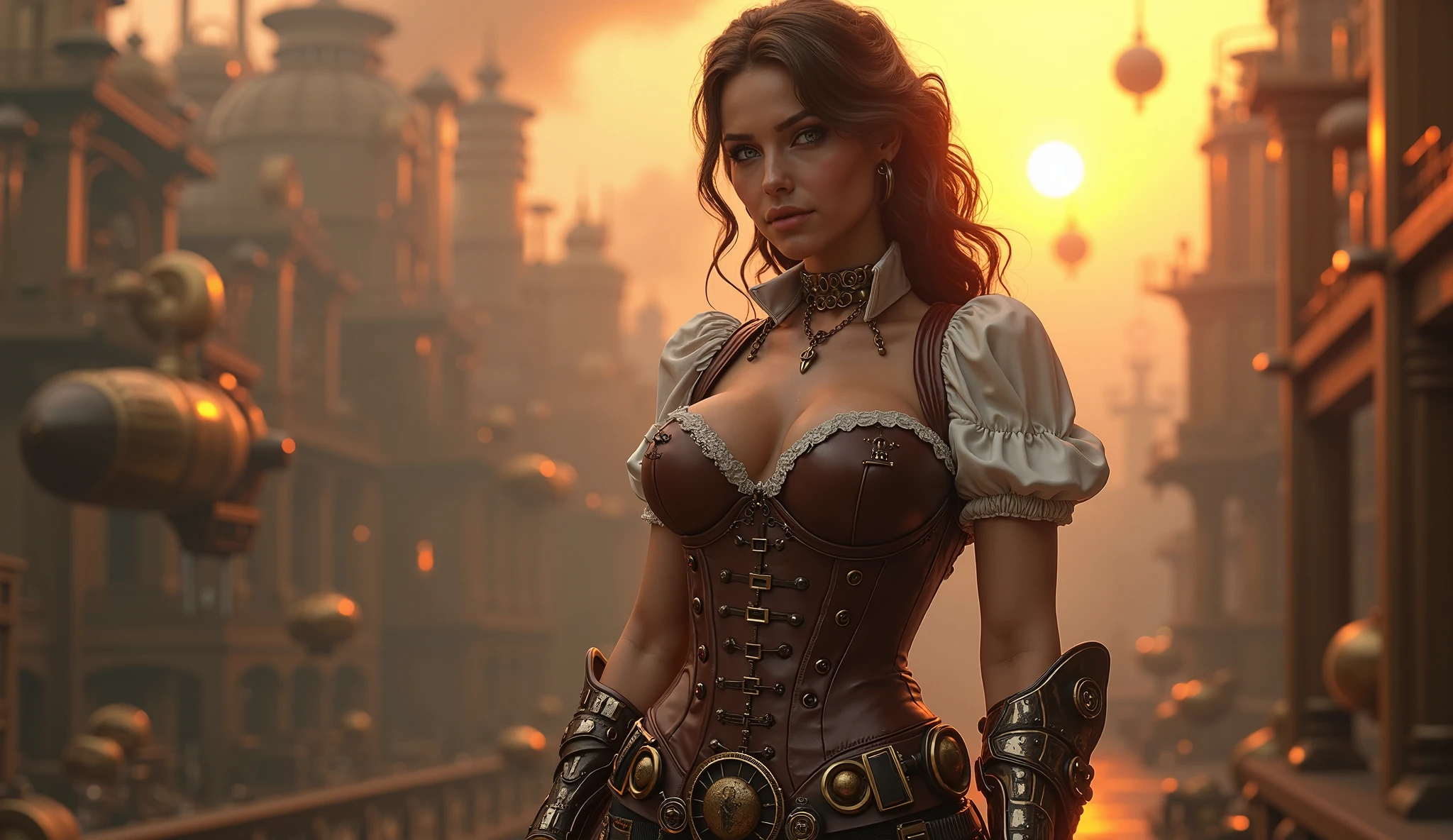 8K,(masutepiece, Best Quality:1.4), (Pirate Ship), (erotic posing:1), 1 girl in, (((Live-action)))Solo, (European youth:1), Nami de One Piece, Tattoo on the right shoulder, hyper realisitic, High detailed skin, Digital SLR, Soft lighting, High quality, Highly detailed face, Highly detailed eyes, highly detailedskin, The skin, Subsurface scattering, Full face blush, Highly detailed face, Highly detailed eyes, beautiful expression, Full lips, Detailed background, depth of fields, Supergianthugebreasts、Volumetric lighting, Sharp Focus, absurderes, Realistic proportions, Good anatomy, (Realistic, hyper realisitic:1.4), 16K HDR, Daylight,SupergianthugebreastsA high resolution,super realistic skin,super beautiful expression,Fantasyart,character art,A sexy,