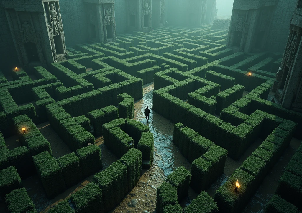 High Maze Maze - SeaArt AI
