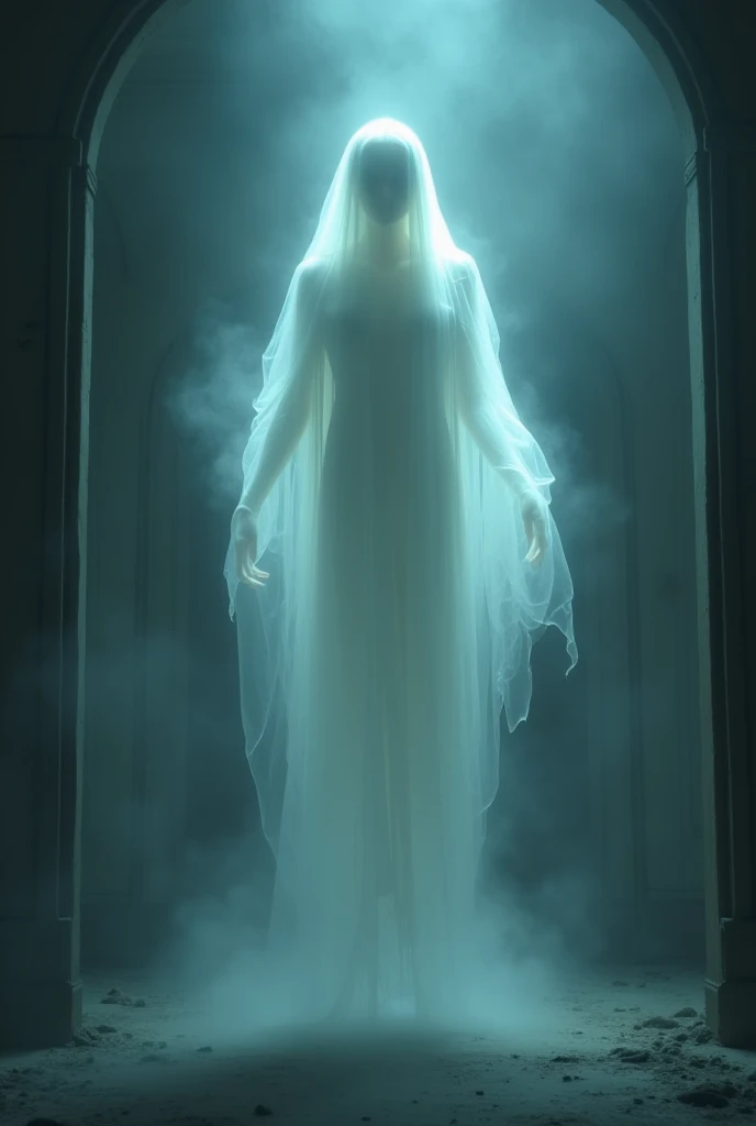 A ghost without had or face