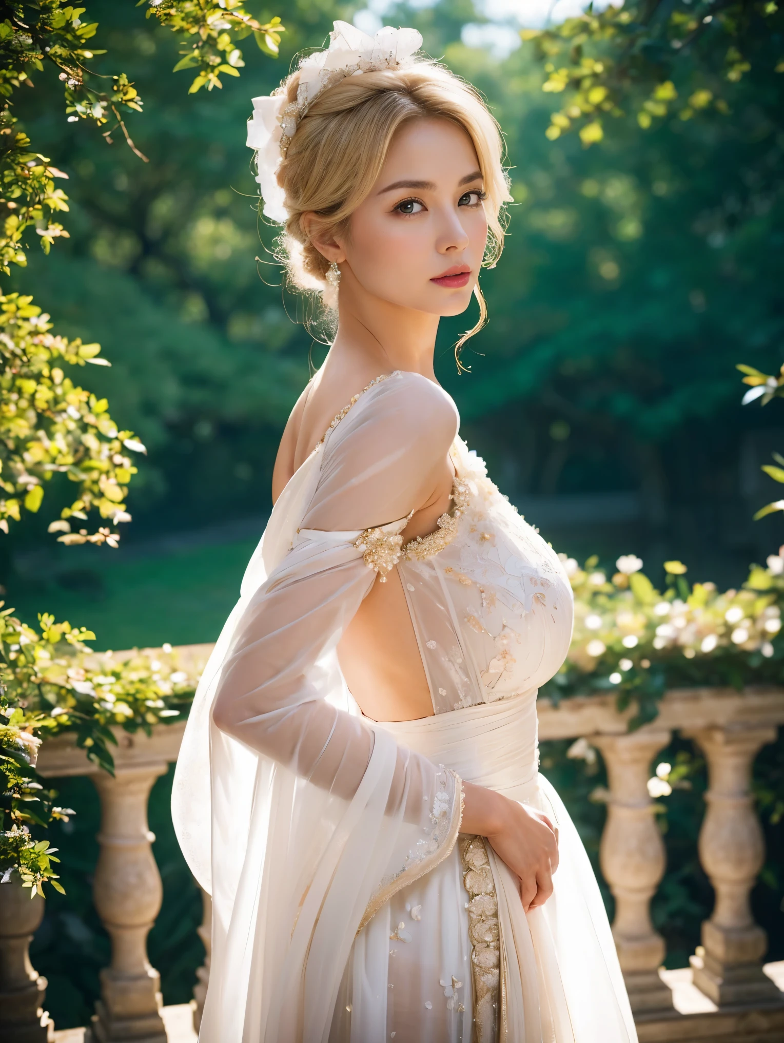 50 year old mature woman、 Classy porn 、 beautiful women、 sexy、Beautiful Ass High Definition 、透明Whitening、Perfect natural light、8kの high definition、 high definition、Glowing Beautiful Skin、Transparent beauty、 realistic、Whitening、Masterpiece、Watery eyes、nasolabial folds、A Shining Place、 gravure quality 、 floral、 light hair color、A wonderful other world、Wearing aristocratic attire、 Royal Hall Hall 、 beautiful dress、Fat body shape、