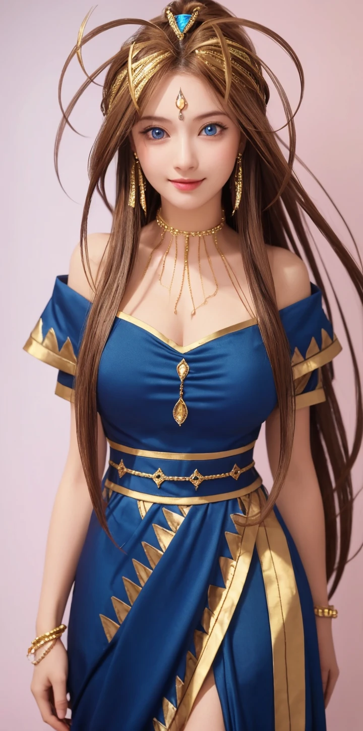 masterpiece,best quality,1girl, blue clothes,ponytail,sitting,crossed legs, <lora:jiruxue-000019:0.4>