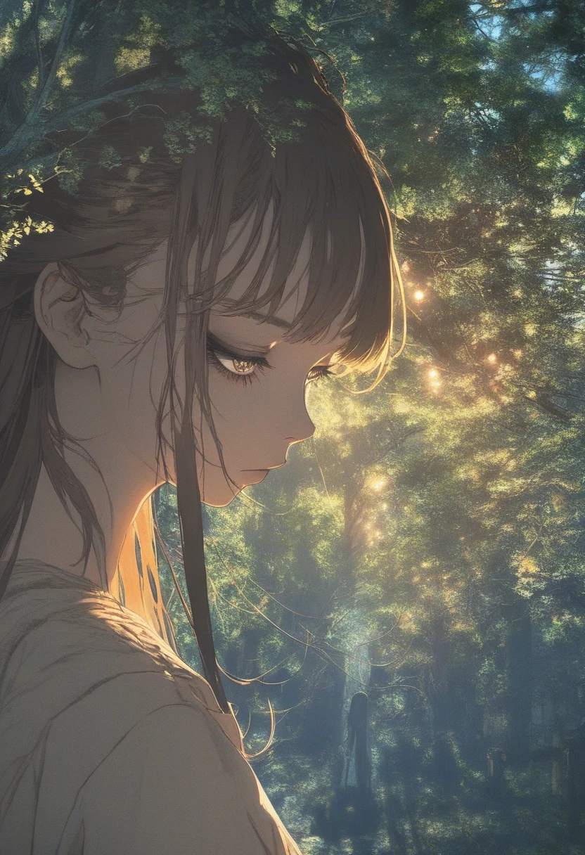 long eyelashes, low saturation, masterpiece, 1girl , solo, long hair, brown hair, look at me, at tokyo street,anime background, ultra aesthetic scenery, ultra quality compsition, beautiful nature, ambient light, volumetric lighting, hdr environment,
